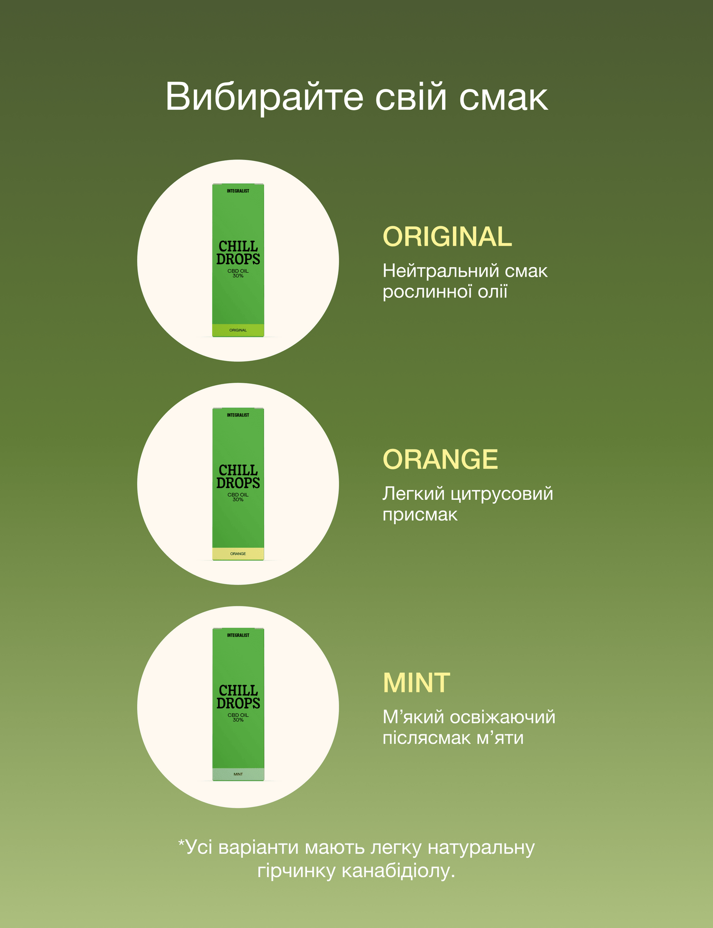 Chill Drops 30% CBD