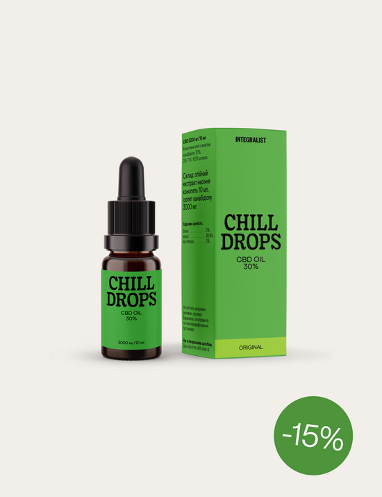 Chill Drops 30% CBD