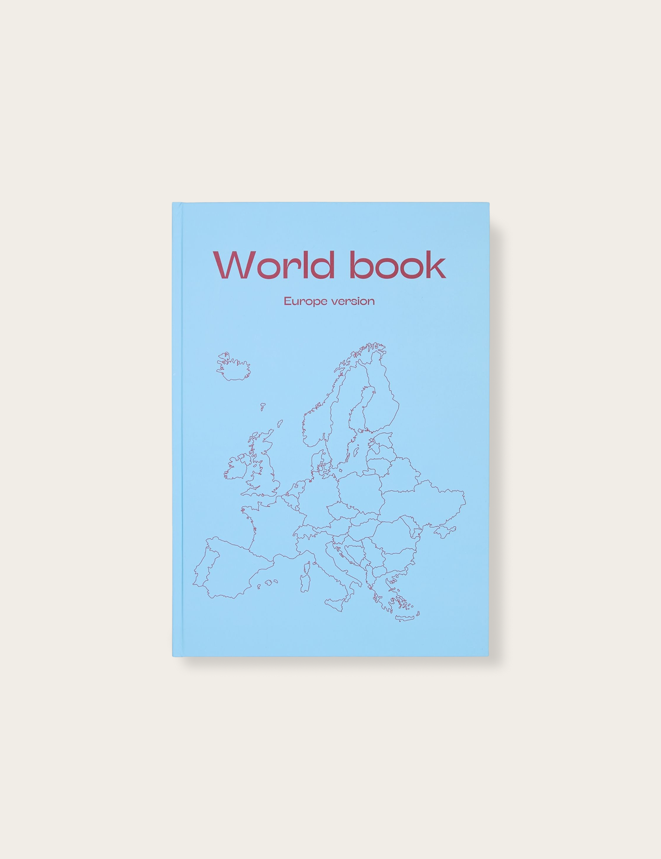 Блокнот World Book Europe Version
