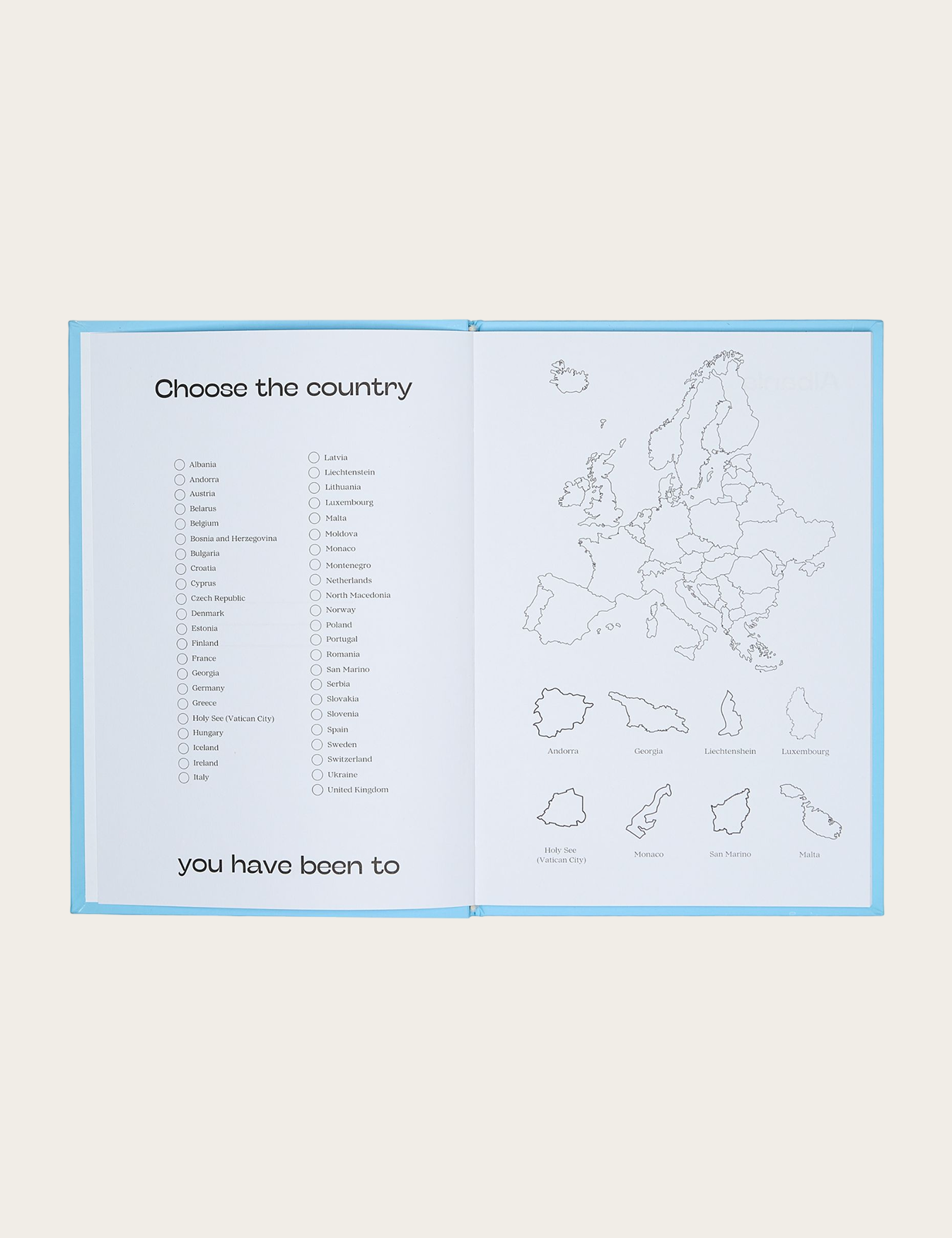 Блокнот World Book Europe Version